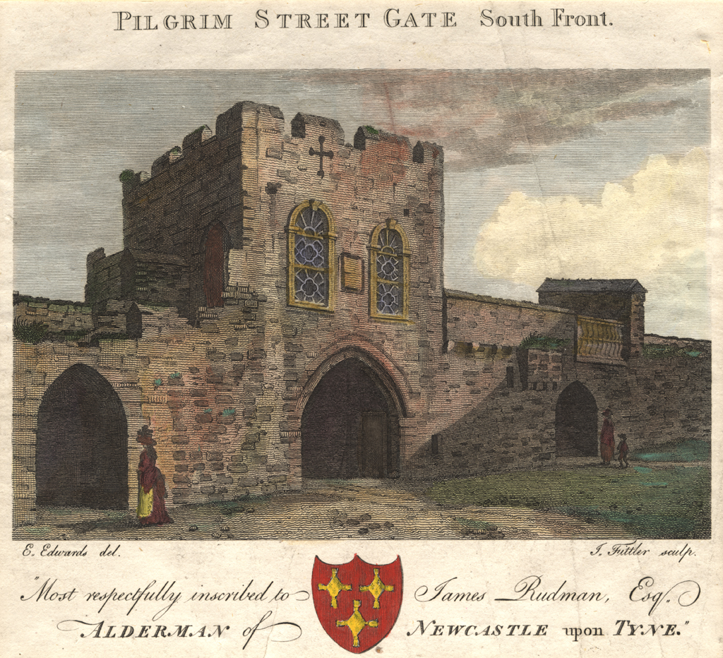 Newcastle town wall, Pilgrim Street Gate | sitelines.newcastle.gov.uk